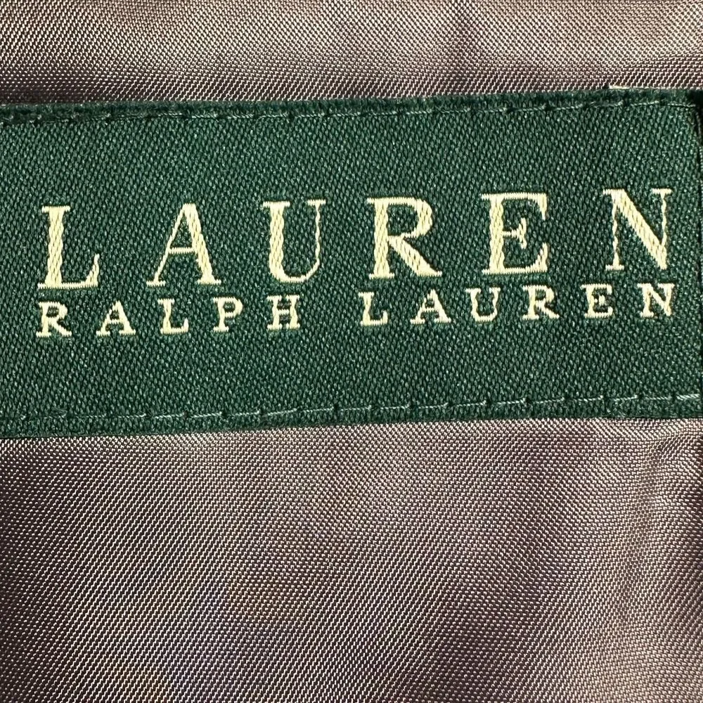 RALPH LAUREN Classic Mens 2 Piece Suit Blazer Jacket 46R Pant 40Wx29L Gray Wool